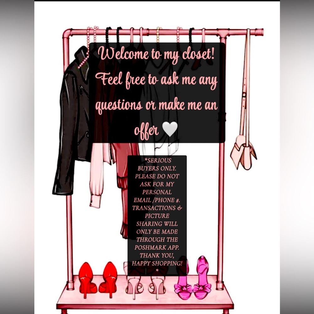 Welcome :) Please read the description. Thank you for shopping with me!